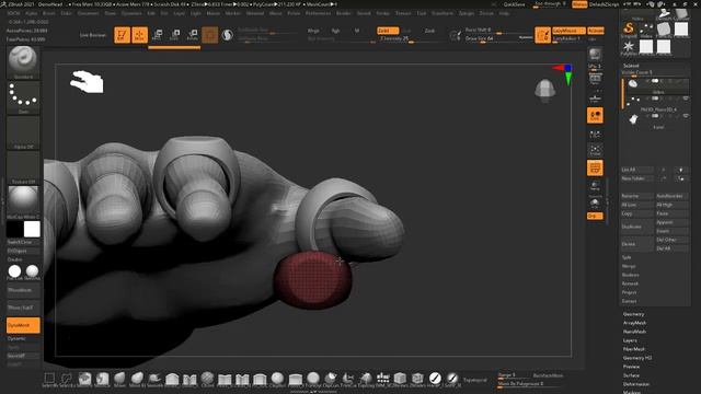 Zbrush 2021 en 5 min #78 Como trabajar con instancias смотреть онлайн