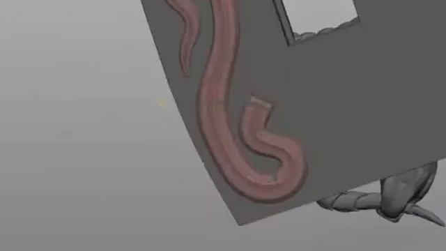 Zbrush modeling, Snake. but sample. смотреть онлайн