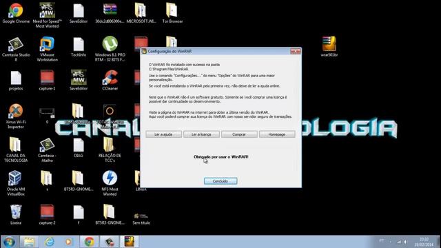 Baixar, instalar e utilizar gratuitamente o WinRAR em Português Brasil pt BR download direto смотреть онлайн