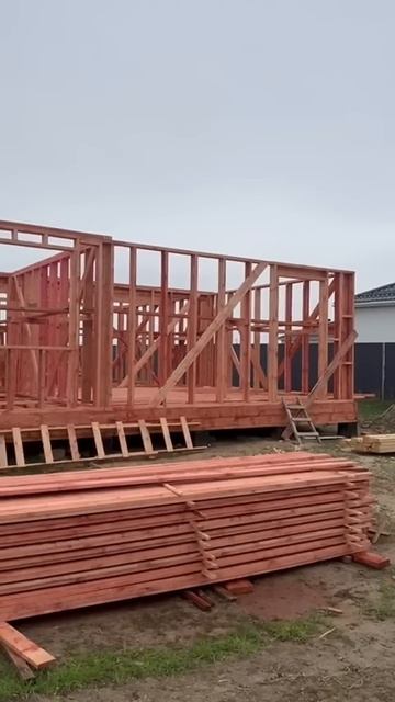 Строим большой каркасный дом смотреть онлайн