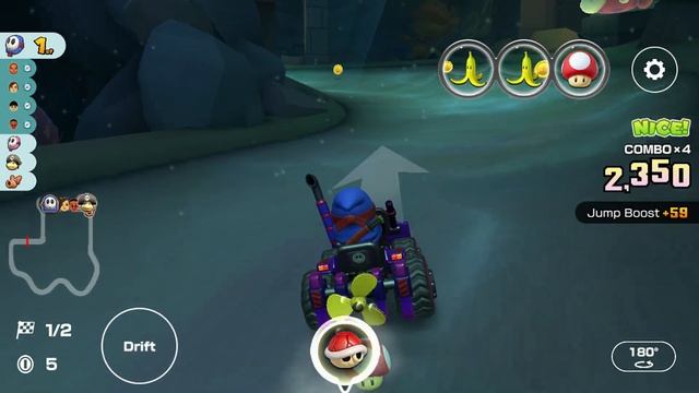 Mario Kart Tour - Piranha Plant Cove 3 Gameplay | Mii Tour 2023 смотреть онлайн