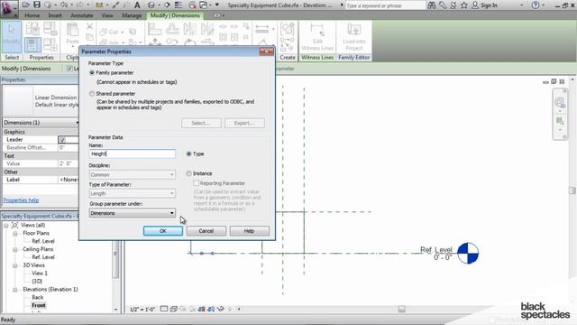 Revit Tutorial: Creating Family Parameters | Black Spectacles смотреть онлайн