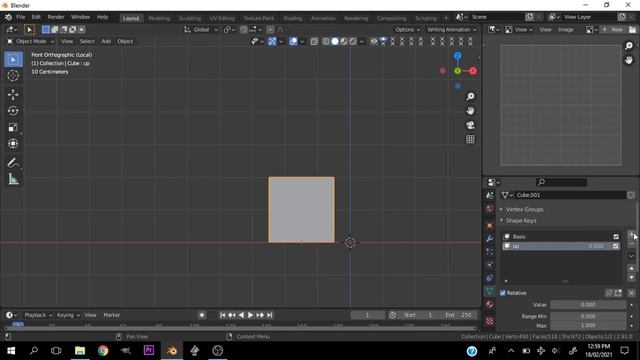 How to use Shape Keys in Blender | Introduction to Shape Keys ( blender tutorial) смотреть онлайн