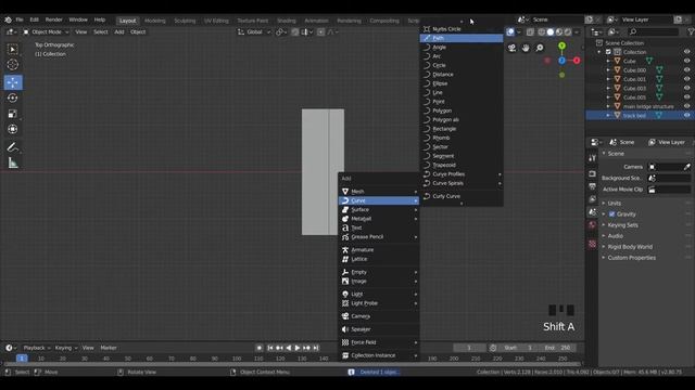 Blender Tutorials - Railway bridge with keycast смотреть онлайн