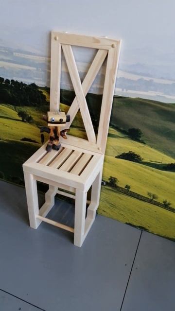 Стул -табуретка! Комбинированное изделие смотреть онлайн