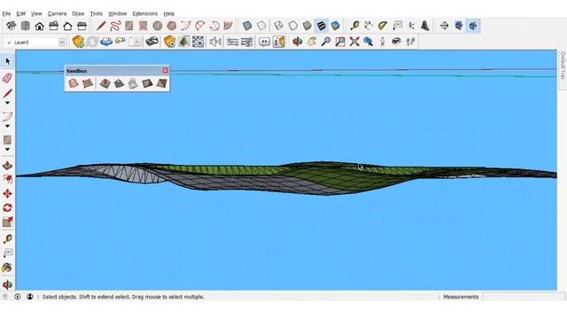 Sketchup tutorial - Membuat Kontur Sketchup смотреть онлайн