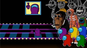 АМОНГ АС ИГРА В КАЛЬМАРА ВЕСЕЛАЯ АНИМАЦИЯ