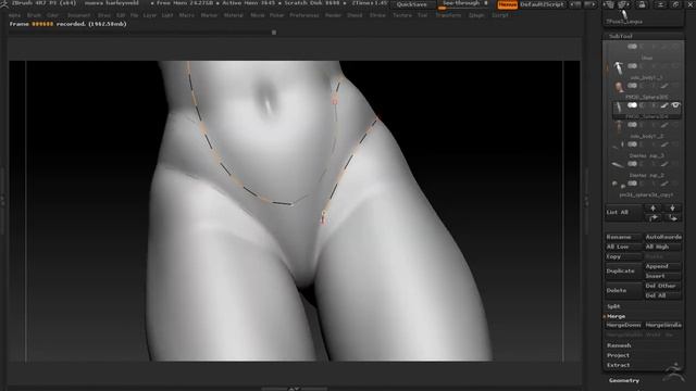 Zbrush , Zremesher guide смотреть онлайн