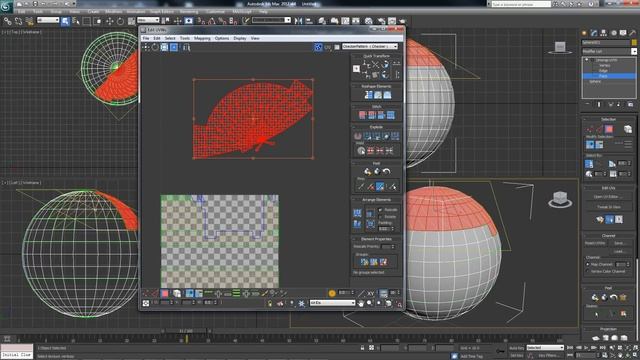 3ds max Modeling UVW Map Creating Seams смотреть онлайн