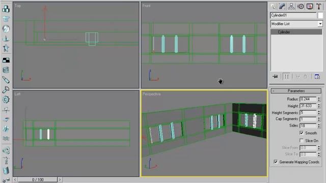 3ds max Kitchen modeling tutorial 3d max Part 01 kitchen modeling 2017 смотреть онлайн