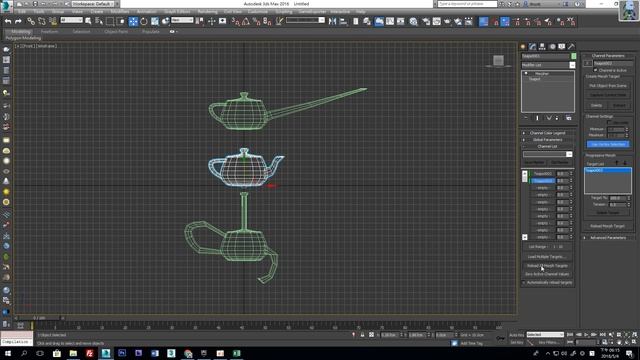 3dsmax Vertex Morpher смотреть онлайн