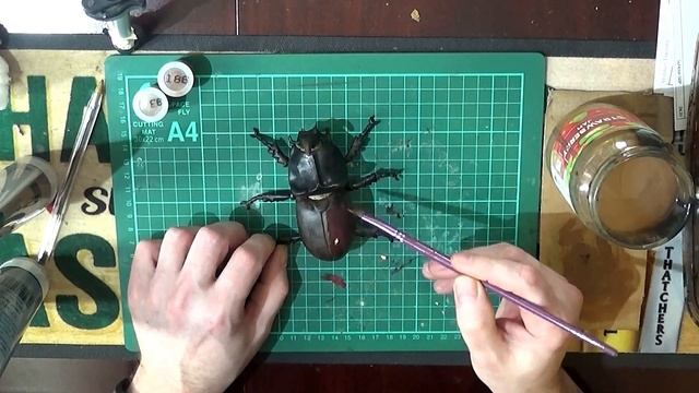 Heller Oryctes Nasicornis - Rhinoceros Beetle Model Kit | Build & Paint смотреть онлайн