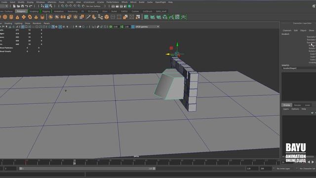 Dynamic Rigid Body - Brick Wall Explode 17060801 смотреть онлайн