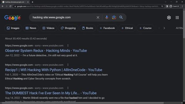 Let's Hack with Google (Hacking Google) смотреть онлайн