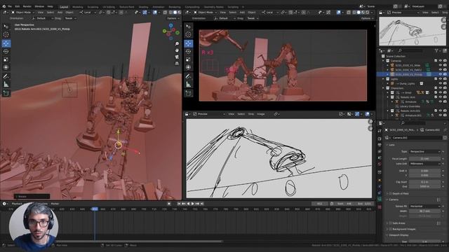 "Dump Run" Part 12 - Animating a Blender Short Film смотреть онлайн