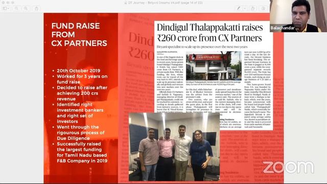 Funding Masterclass with Mr.Nagasamy Dhanabalan of Thalappakatti смотреть онлайн