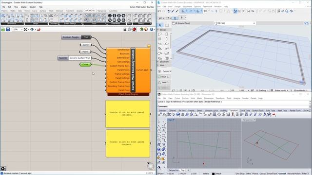 ARCHICAD 22 - Algorithmic Facade Design using the ARCHICAD-Grasshopper Live Connection Tool смотреть онлайн