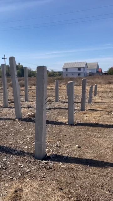 Набивные сваи. Свайное поле. смотреть онлайн