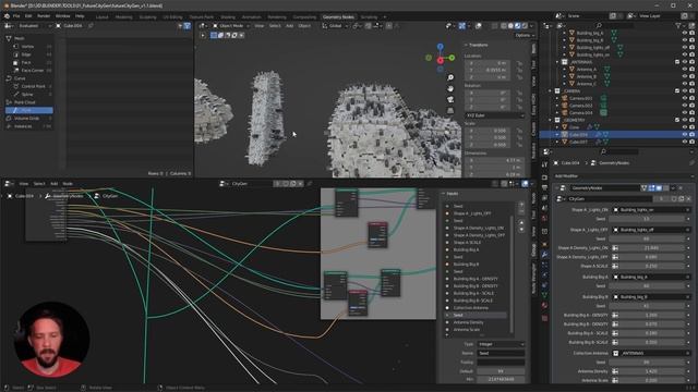 Blender easy Sci-Fi Environment Window Scene | Eevee смотреть онлайн