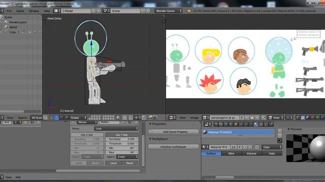 blender 3d mouse look смотреть онлайн