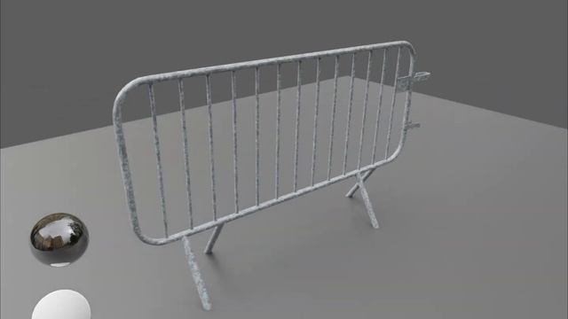 Realistic "security fence" breakdown Blender смотреть онлайн