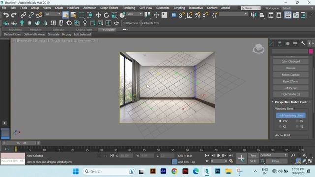 Creating a "Perspective Match" in 3ds Max: A Step-by-Step Guide #virtualstaging смотреть онлайн