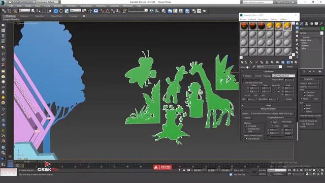 3DS Max Tutorials How To Create A Exhibition Kiosk Stall Design | Desk FX | (Part 2) смотреть онлайн