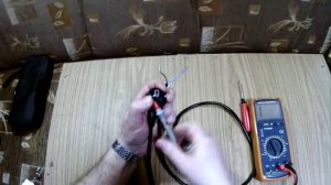 Прозвонка провода мультиметром