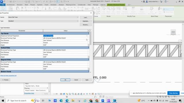 Revit Tutorial - Creating Trusses in Revit смотреть онлайн