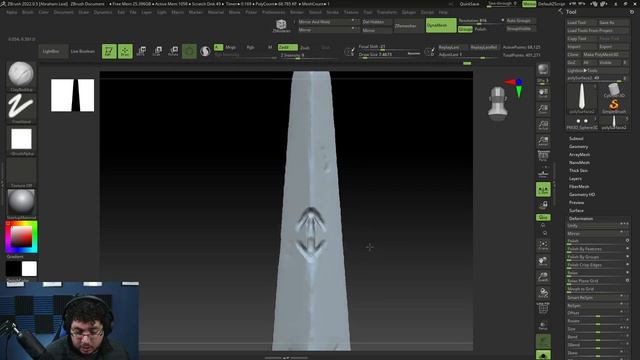 Sword Modeling and Sculpting - part 2 смотреть онлайн
