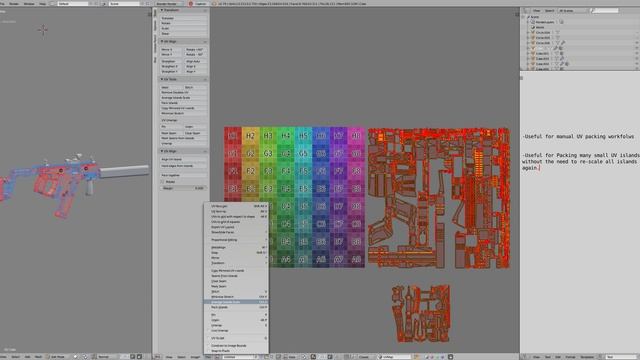 Pack UV Islands while maintaining their size - Blender смотреть онлайн