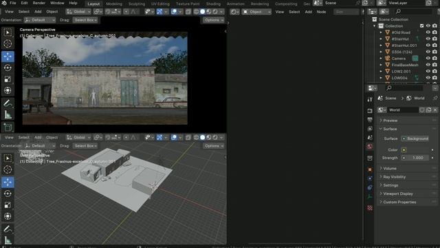 Environment Design in Blender / Дизайн окружения в блендере #3d #blender #art #3дпечать смотреть онлайн