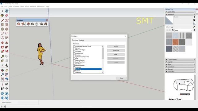 Sketchup User Interface | Tamil | SMT | Sketchup pro 2021 смотреть онлайн