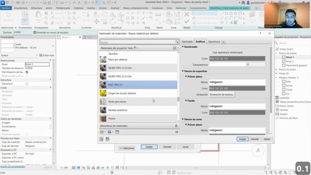 Curso Revit Arquitectura 2024 - Clase 02 - (Suelos) Nivel Básico смотреть онлайн