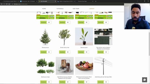 😃Você não precisa modelar NADA com esses sites | Blender para Arquitetura смотреть онлайн