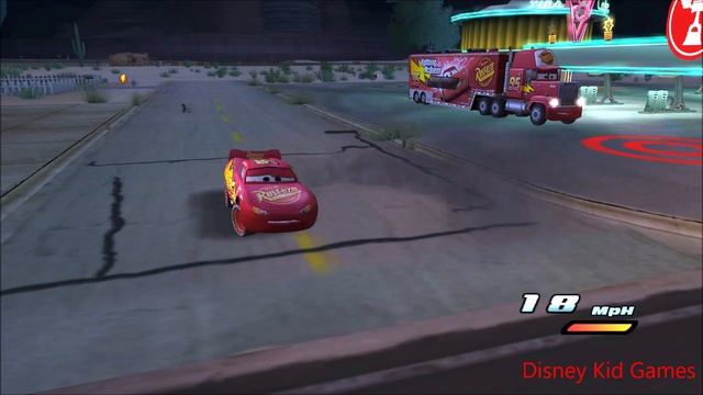 Disney Pixars Cars Movie Game - Crash Mcqueen 179 - Nightly Donuts смотреть онлайн