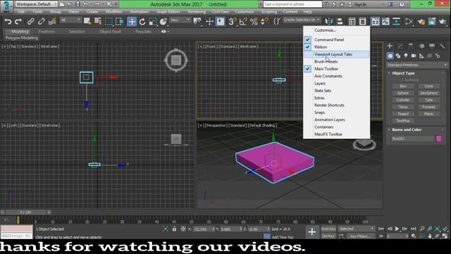 3DS Max Part 2 View Cube and Viewport Setting смотреть онлайн