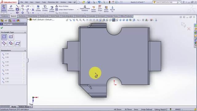 Solidworks Sheet metal tutorial 2017 - Basics Techniques смотреть онлайн