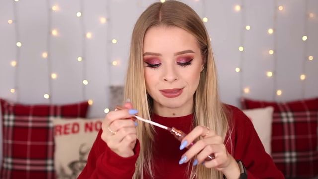 I HEART REVOLUTION | FESTIVE HAUL + CRANBERRY EYESHADOW TUTORIAL смотреть онлайн