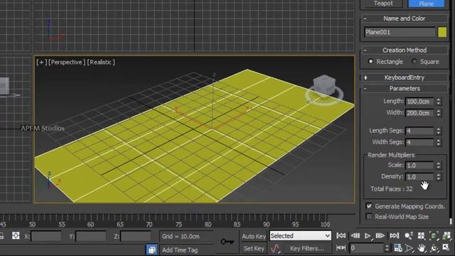 Continuous 3Ds Max Video Tutorials Modeling,Standard Primitives , Plane смотреть онлайн