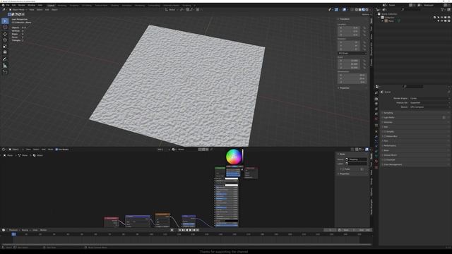 How to create Procedural Water Material in Blender смотреть онлайн