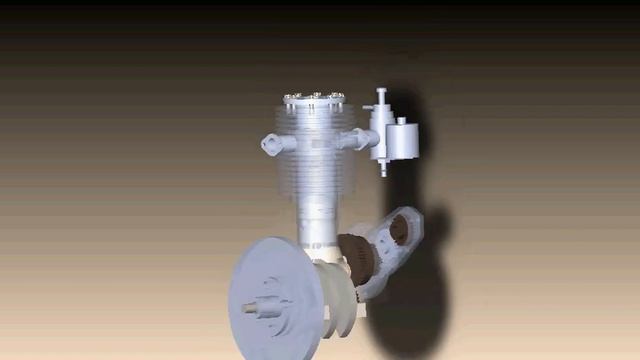 Solidworks Motion Simulation IC Engine смотреть онлайн