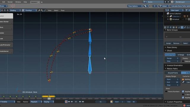 Motion path in Blender 2.8 смотреть онлайн