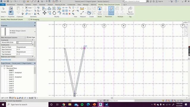 Revit Tutorial: Slanted Columns смотреть онлайн