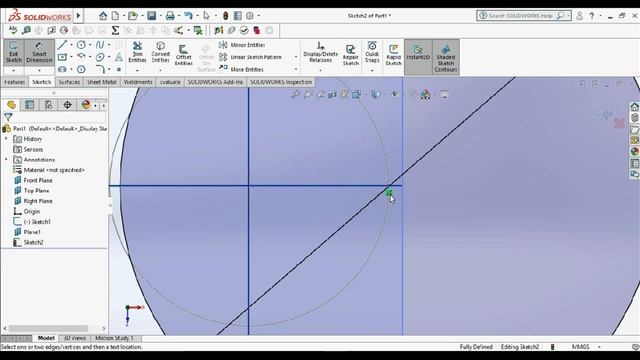 Eccentric Reducer Design In Sheet Metal // Solidworks // Skytech смотреть онлайн