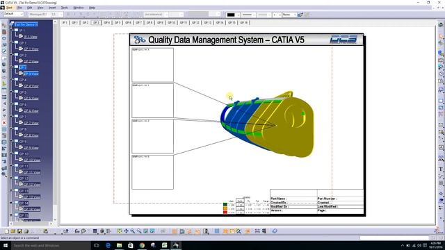 Inspection Planner Tutorial - A guided walkthrough of QDM integrated in CATIA V5-V6 смотреть онлайн