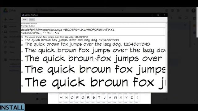 Sketchup Layout 16 - How to Install Fonts in a PC смотреть онлайн