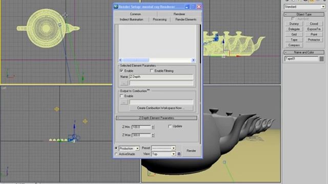Depth Of Field In 3ds Max And After Effects смотреть онлайн