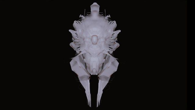 Strange creature mask (digital art ). Zbrush & Blender смотреть онлайн