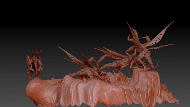 zergling rush Zbrush смотреть онлайн